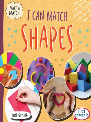 cover image of I Can Match Shapes